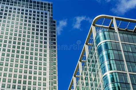 Modern Business Skyscrapers High Glass Buildings Modern Architecture
