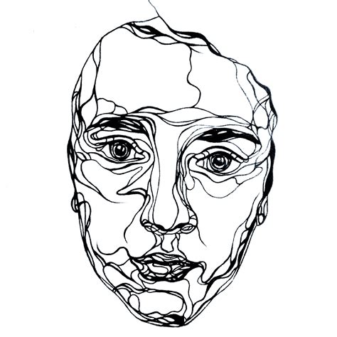 One Line Drawing Face Free Download On Clipartmag