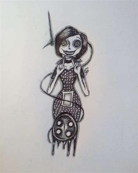 Coraline Drawings At Explore Collection Of Coraline Drawings