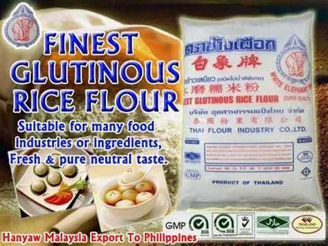 Rarely is glutinous rice eaten by itself, as other types of rice might be. Finest Glutinous Rice Flour | Hanyaw Malaysia Export To ...