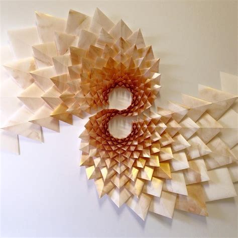 Matt Shlian Paper Wall Art Geometric Art Paper Art Sculpture