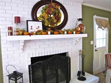 Bring A White Brick Fireplace To Your Life And House Fireplace