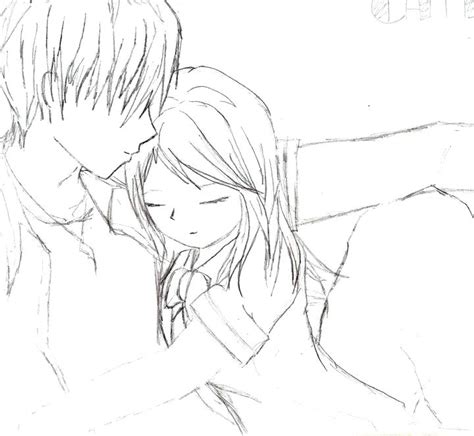 Anime Couples Kissing Coloring Pages Anime Wallpaper Hd