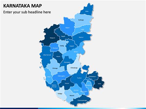 Find the perfect karnataka map stock photo. Karnataka Map PowerPoint | SketchBubble