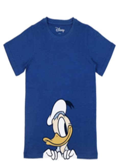 Buy Disney By Wear Your Mind Boys Blue Donald Duck Printed T Shirt