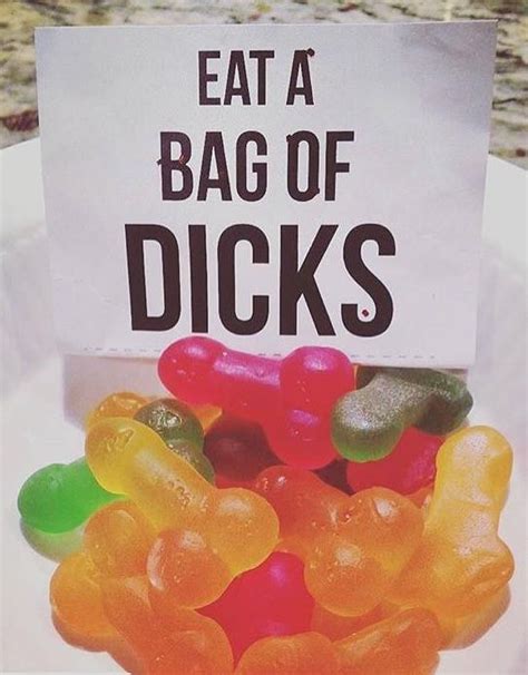 A Bag Of Edible Dicks A Deliciously Naughty Treat