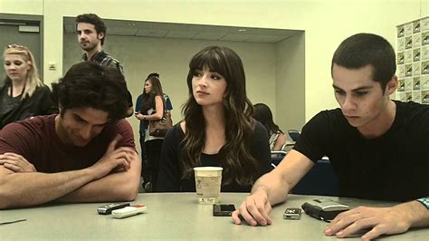 teen wolf tyler posey crystal reed and dylan o brien youtube