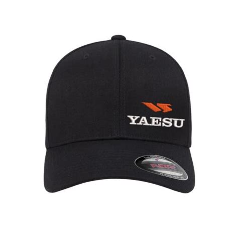 Yaesu Ham Radio Logo Embroidered Flexfit Fitted Ball Cap Ebay