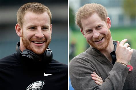 Watch harry and meghan at final royal event. Carson Wentz & Prince Harry Look Like Long-Lost Brothers ...
