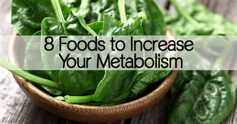 Trying to boost your metabolism almost goes hand in hand with living a healthy lifestyle. 8 Foods to Increase Your Metabolism