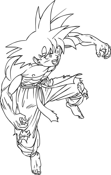 Print anime coloring pages for free and color our anime coloring ️! Free Printable Dragon Ball Z Coloring Pages For Kids