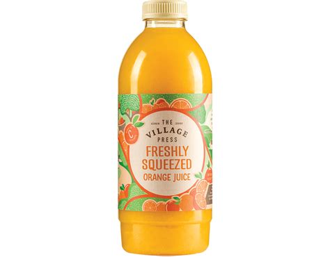 Freshly Squeezed Orange Juice 1l The Village Press