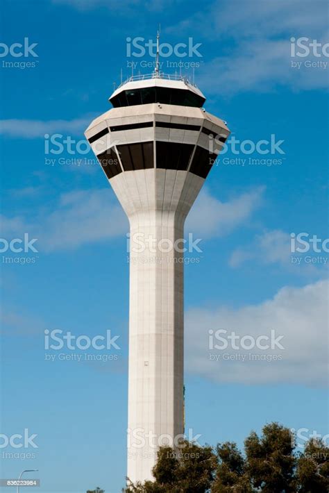 Airport Control Tower Perth Australia Stock Photo Download Image Now