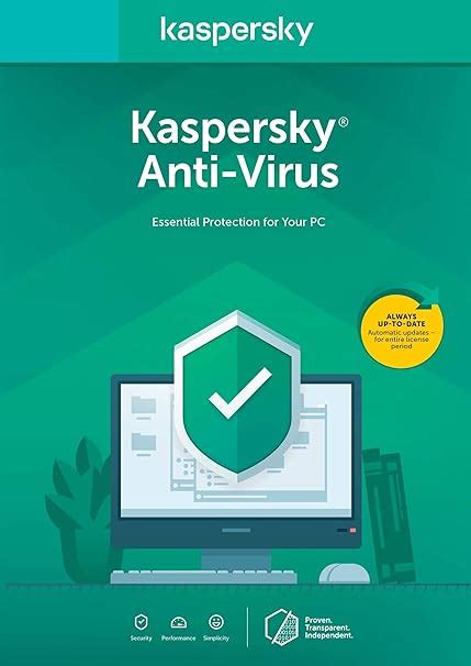 Kaspersky Anti Virus 2018 1 Device1 Year Key Code Mx