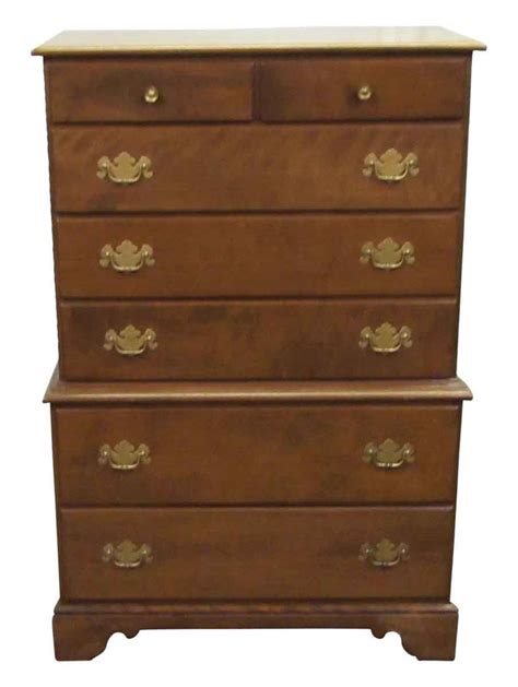 Vintage ethan allen buffet with hutch antique furniture. Ethan Allen Gentleman's Chest | Olde Good Things