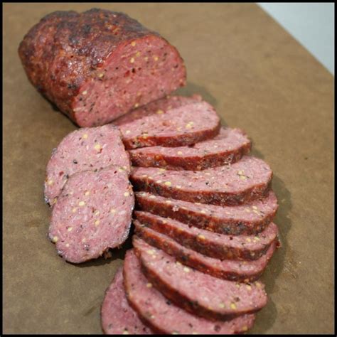 Want great sausage in no time flat? Moms german beefstick | Great Smokehouse Products in 2019 | Sausage recipes, Summer sausage ...