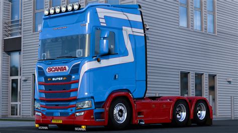 Wftruckstyling Changeable Metallic Skin For Scania Mod By Fred Ets My