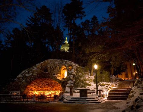 The Grotto At The University Of Notre Dame South Bend Indiana News