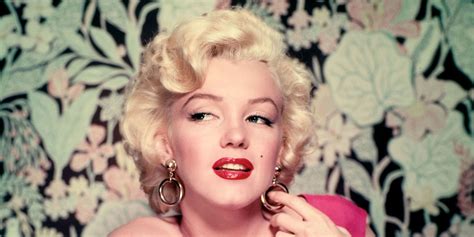 Marilyn Monroe Gold Hoop Earrings Marilyn Monroe Jewelry