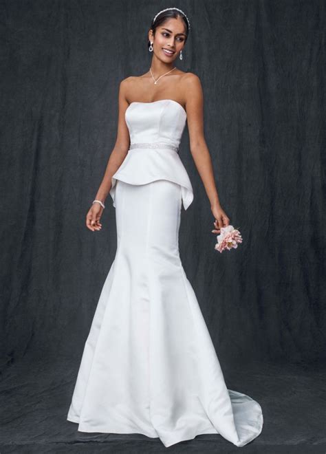 Get the best deal for satin halter neck mermaid & trumpet wedding dresses from the largest online selection at ebay.com. David's Bridal SAMPLE: Satin Trumpet Wedding Dress with ...