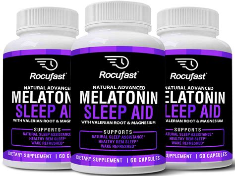 3 Pack Sleep Aid With Valerian Root Patented Suntheanine 100 Natural
