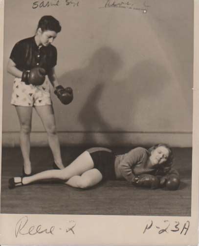 Old Photos Of Women Boxing ~ Vintage Everyday