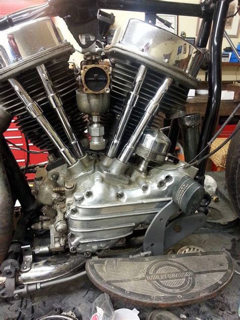 Owner manual and receipts included in sale. The engine Pan Head | Harley davidson panhead, Harley ...