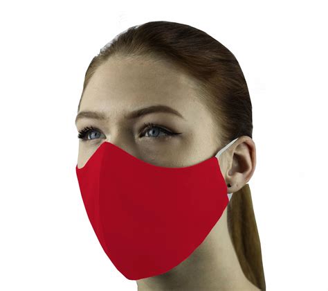 Face Mask Triple Layers 100 Cotton Washable Reusable With Filter