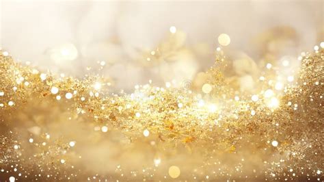 Light Shiny Golden Glitter Background Stock Image Image Of Shine