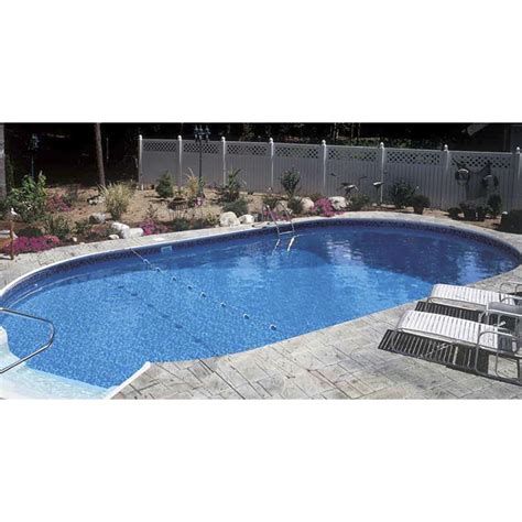 12 X 24 Ft Oval Inground Pool Complete Package Pool Supplies Canada