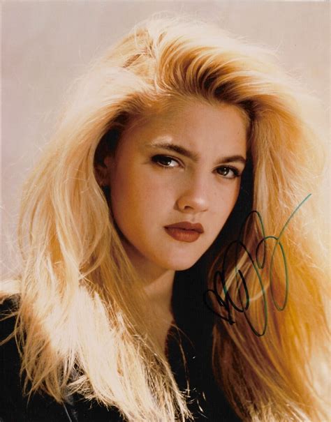 Drew Barrymore Poison Ivy Actress Signed 8x10 Photograph Wcoa