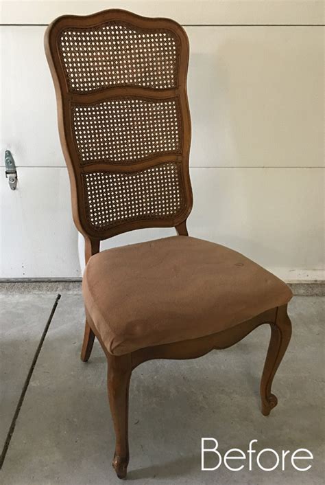 I do love spray paint from a can but thought you should know it is a time consuming. Cane-backed Chair Makeover (with Spray Paint ...