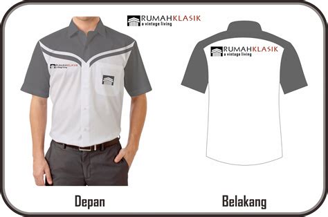 Kebanyakan orang mencari desain yang elegan dan trendy jika di gunakan. Sribu: Desain Seragam Kantor/Baju/Kaos - Desain Kemeja Kerja