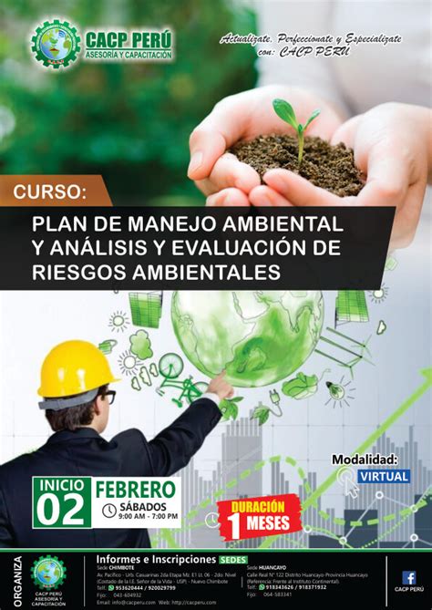 CACP Perú Curso Plan De Manejo Ambiental Y Análisis Y Evaluación De
