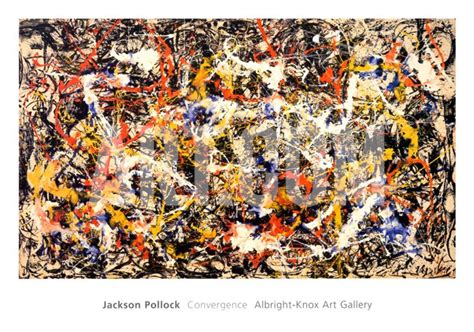 Convergence Art Print Jackson Pollock Jackson Pollock
