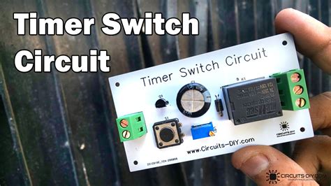 How To Make A Timer Switch Circuit Delay Timer Relay