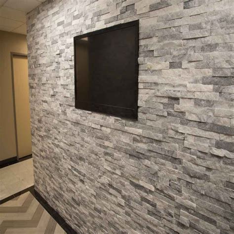 Msis 6x24 Alaska Gray Stacked Stone Ledger Panel Features A Palette