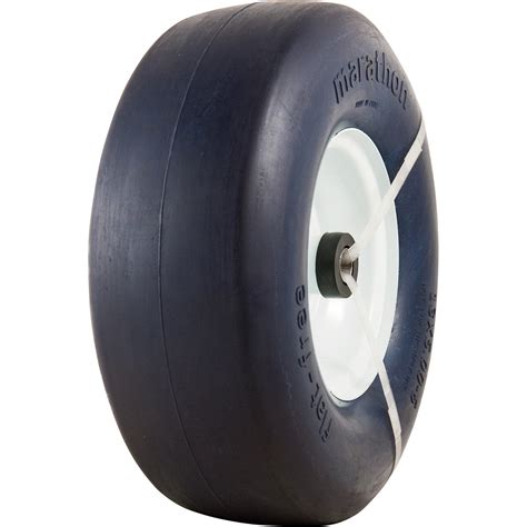 Marathon Tires Flat Free Lawn Mower Tire — 34in Bore 13 X 5006in