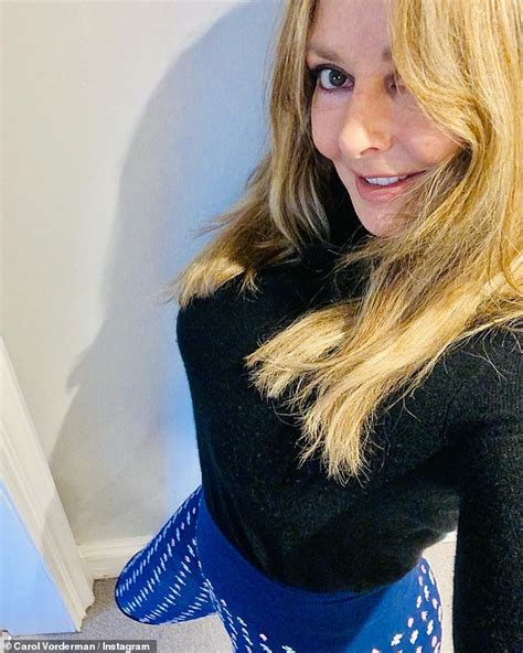 Carol Vorderman 60 Flaunts Her Enviable Figure As She Proves That
