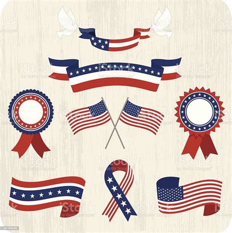 American Symbols Stock Illustration Download Image Now Istock