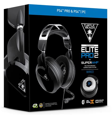 Turtle Beach Elite Pro Superamp Gaming Headset Black Ps In