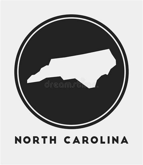 North Carolina Icon Stock Vector Illustration Of Black 217003344
