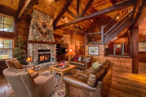 14 Homely Cabin Living Room Ideas For A Warm Rustic Look La Urbana