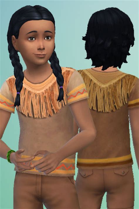 Blackys Sims 4 Zoo Indian Shirt By Mammut • Sims 4 Downloads