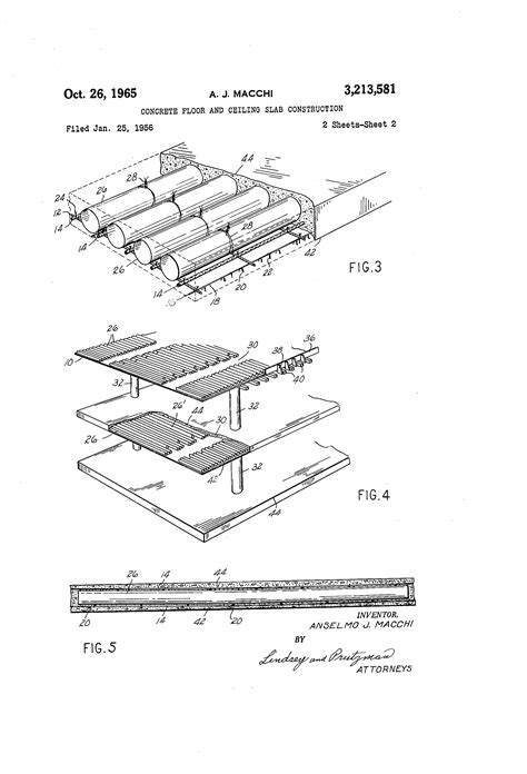 Ceiling slab stock photos and images (388). Patent US3213581 - Concrete floor and ceiling slab ...