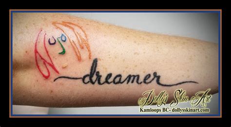 Tracy Added John Lennons Signature In Colour To Her Dreamer Tattoo