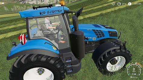 New Holland T8 Ko Sjotten V10 Fs 19 Tractors Farming Simulator