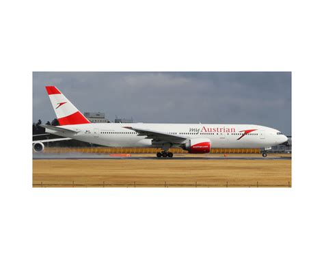 Austrian Airlines B777 300er New Livery Oe Lpd