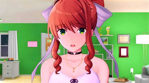 Telling Monika Im Being Bulli3d Monika After Story Mod Youtube