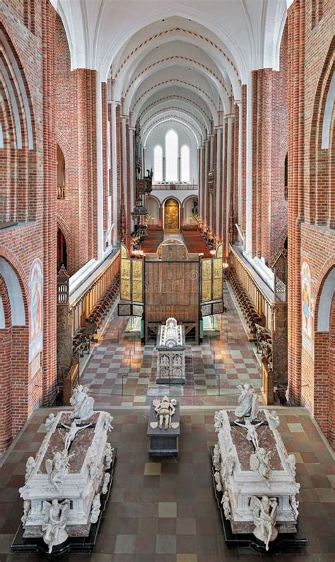 Interior Of Roskilde Cathedral Denmark Editorial Stock Photo Image